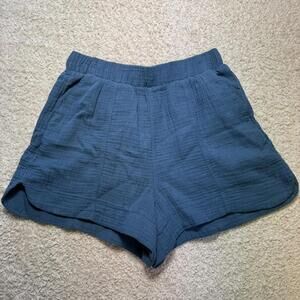 Universal Thread Blue Muslin Gauzy High Rise Shorts XS NWT